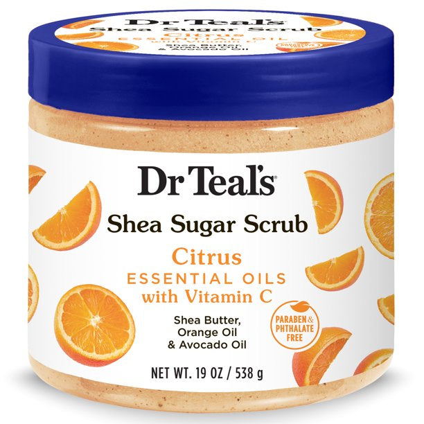 Dr Teals Vitamin C Shea Sugar Scrub