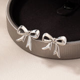 Alloy Bow Earrings