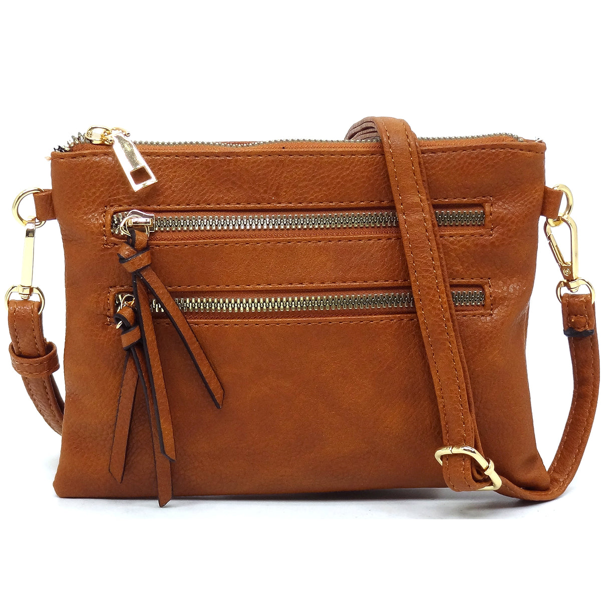 Zaire Multi-Zipper Crossbody