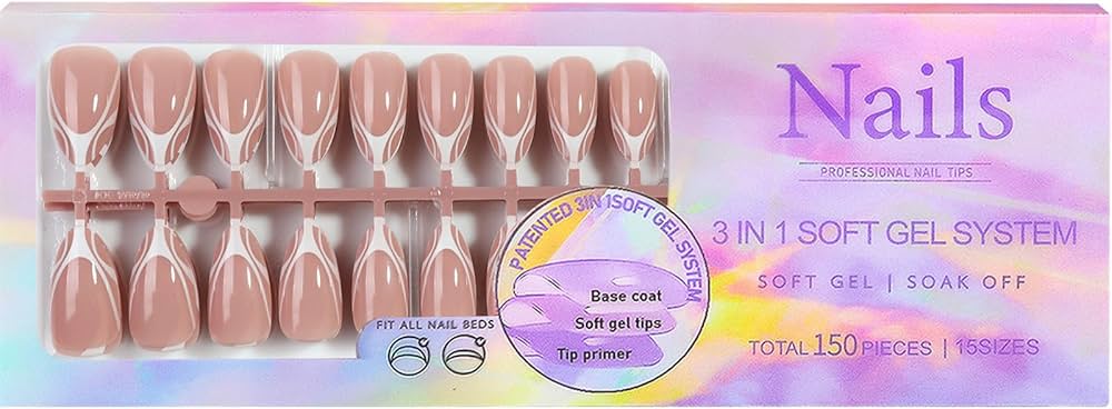 3 in 1 Gel Press On Nails