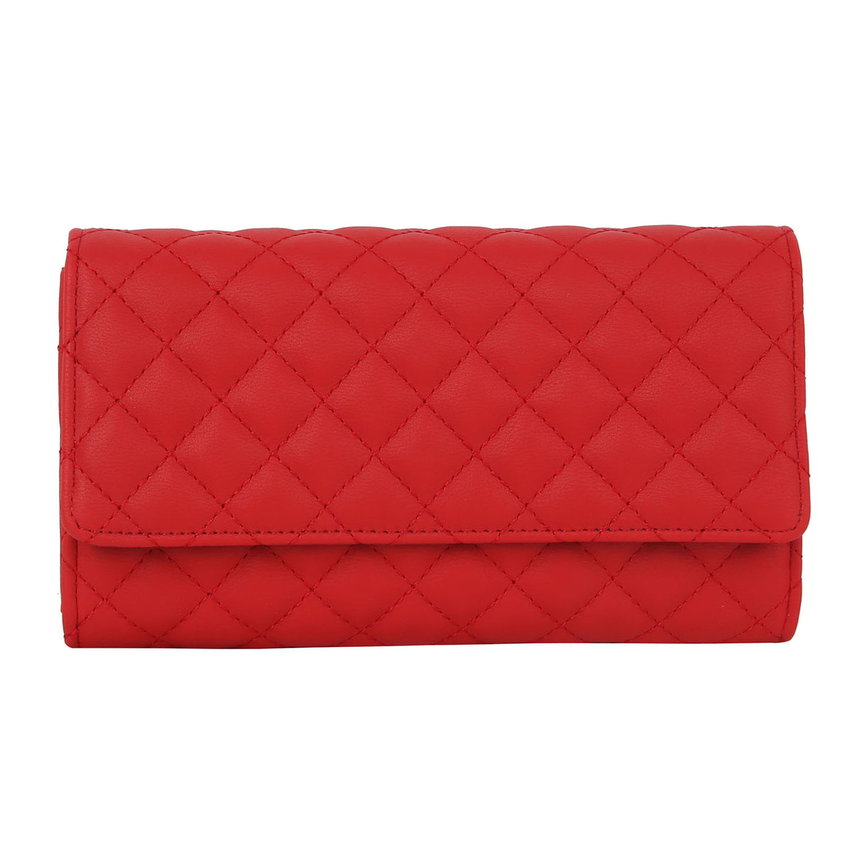 Fashion Quilted Crossbody Clutch Wallet