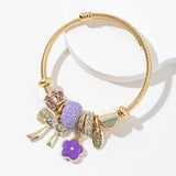 Flower Charm Bracelet