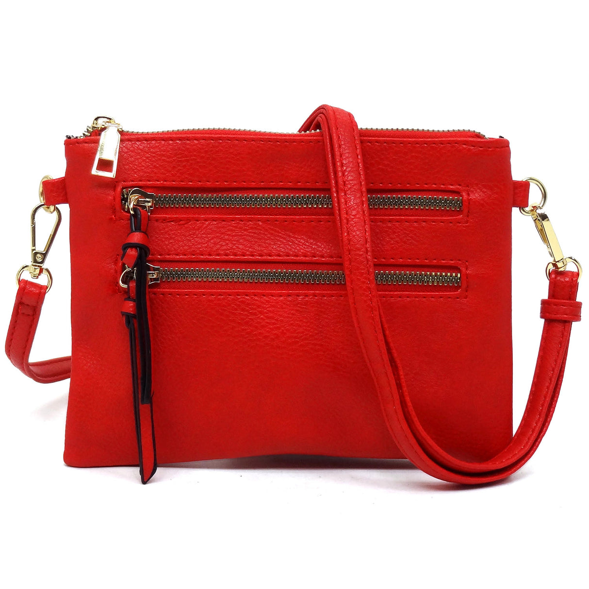 Zaire Multi-Zipper Crossbody