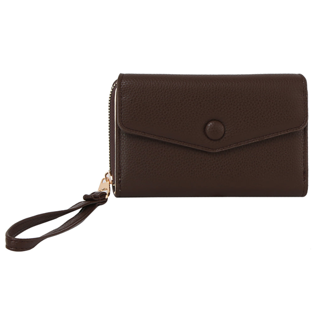 Envelope Flap Wallet Wristlet