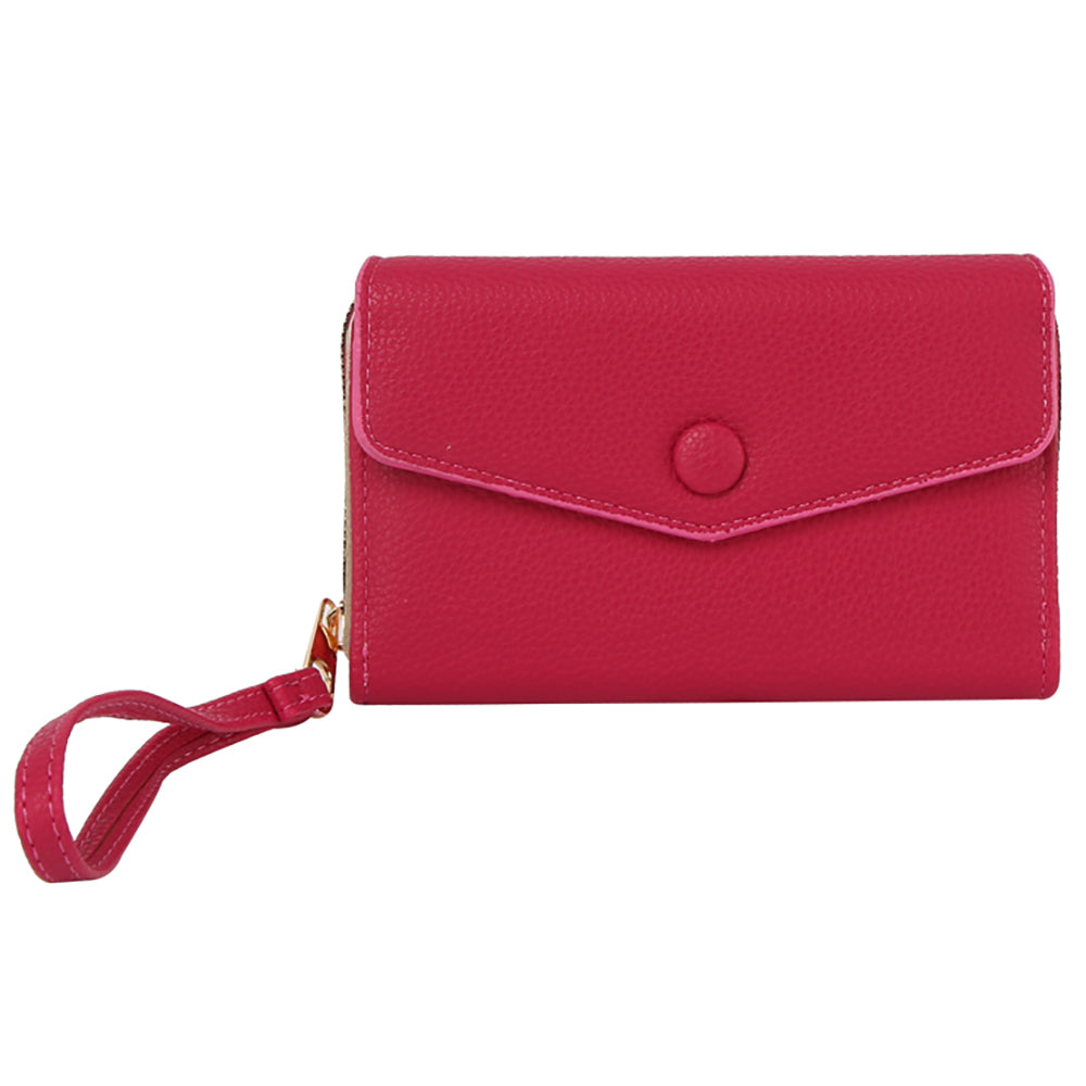 Envelope Flap Wallet Wristlet