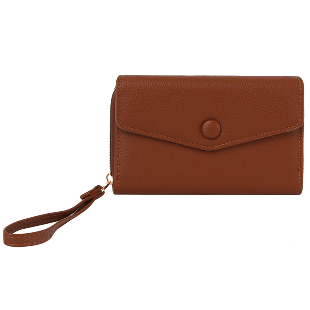 Envelope Flap Wallet Wristlet