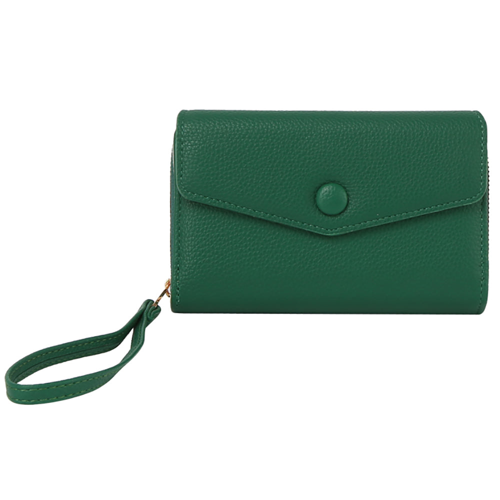 Envelope Flap Wallet Wristlet