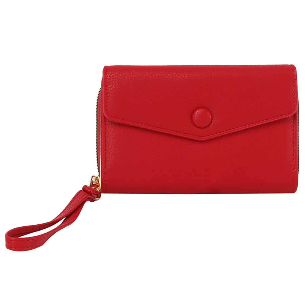 Envelope Flap Wallet Wristlet