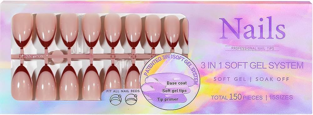 3 in 1 Gel Press On Nails