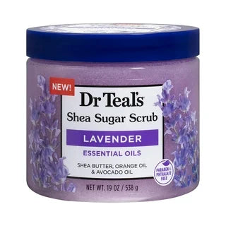 Dr Teals Lavender Shea Sugar Scrub