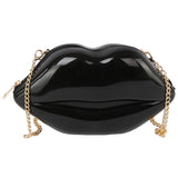 Lips Clutch Crossbody Bag