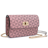 Monogram Twist Lock Flap Crossbody Bag