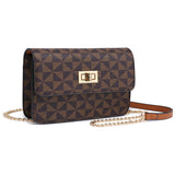 Monogram Twist Lock Flap Crossbody Bag