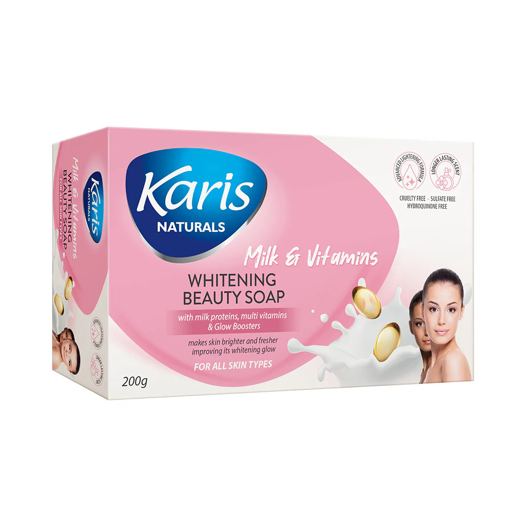 Karis Milk & Vitamins Brightening + Moisturizing Soap