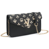 Monogram Envelope Flap Crossbody Bag