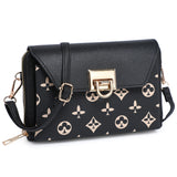 Cardi Clasp Flap Crossbody Wallet