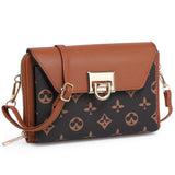 Cardi Clasp Flap Crossbody Wallet