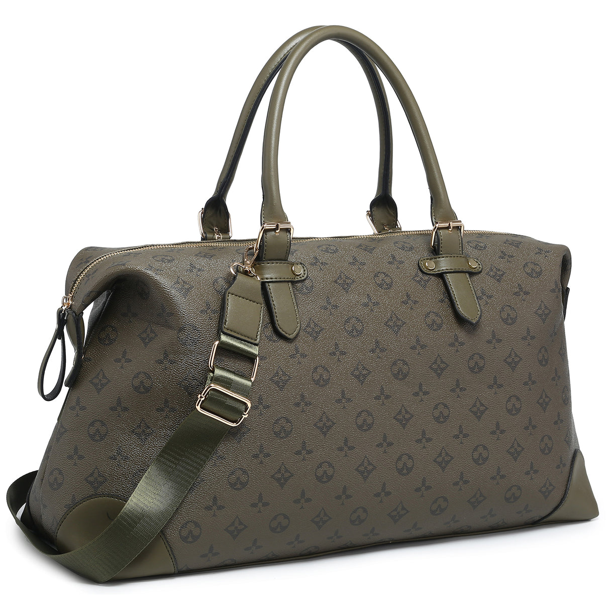 Cardi Monogram Duffle Bag