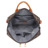 Susan Fashion Monogram 2-in-1 Convertible Backpack