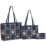 Monogram Check 3-in-1 Shopper Set