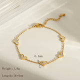 Sweet Commute Stainless Steel 18K Gold Plated Bracelets