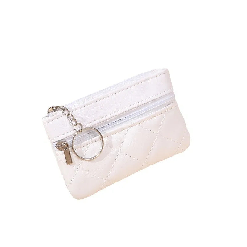 Double Zip Keychain Wallet