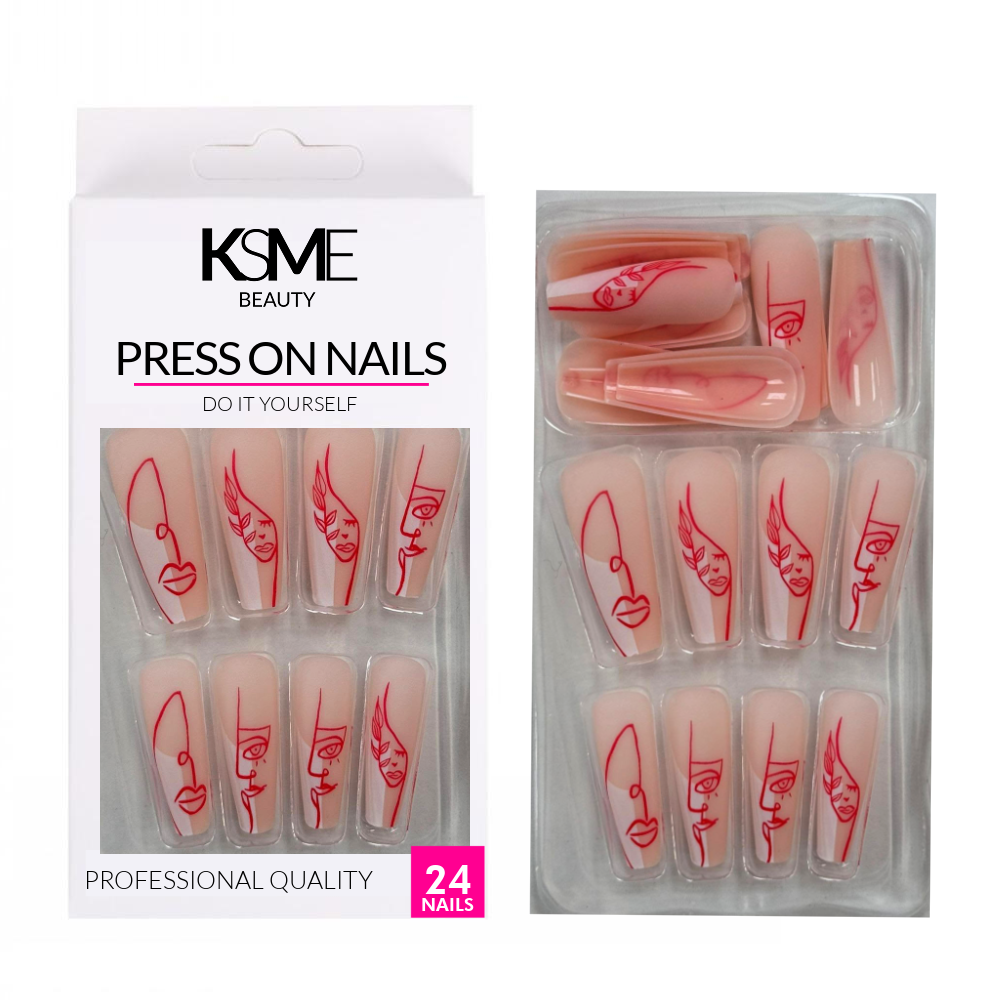 KSME Mosaic Press On Nails