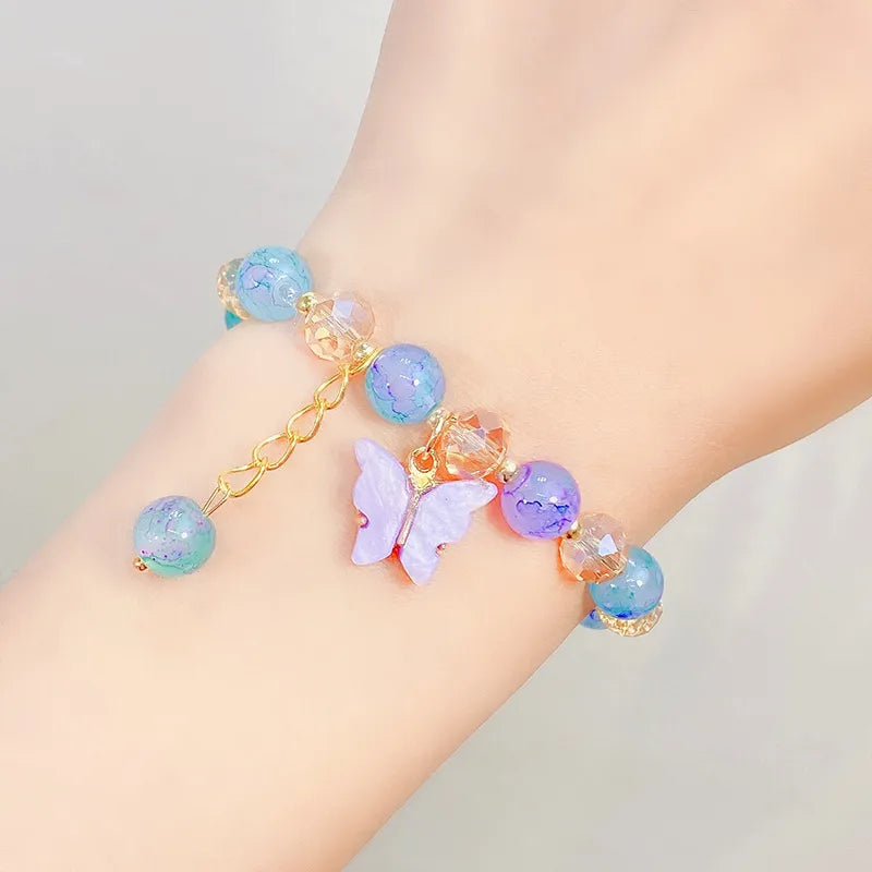 Peral Butterfly Kids Bracelet