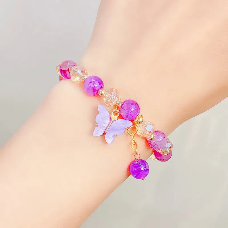 Peral Butterfly Kids Bracelet