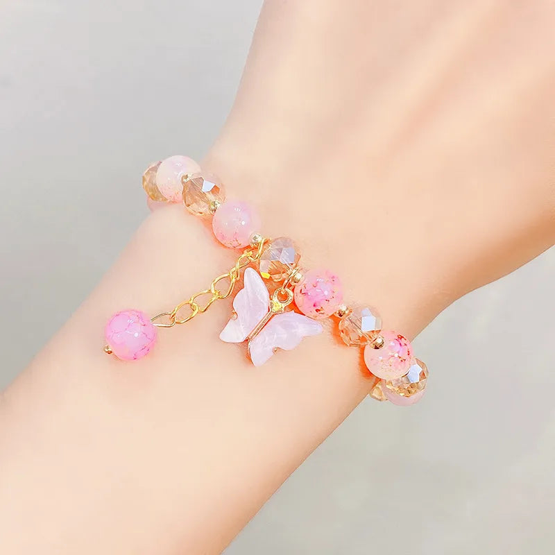 Peral Butterfly Kids Bracelet