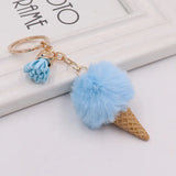 Ice Cream Puff Keychain