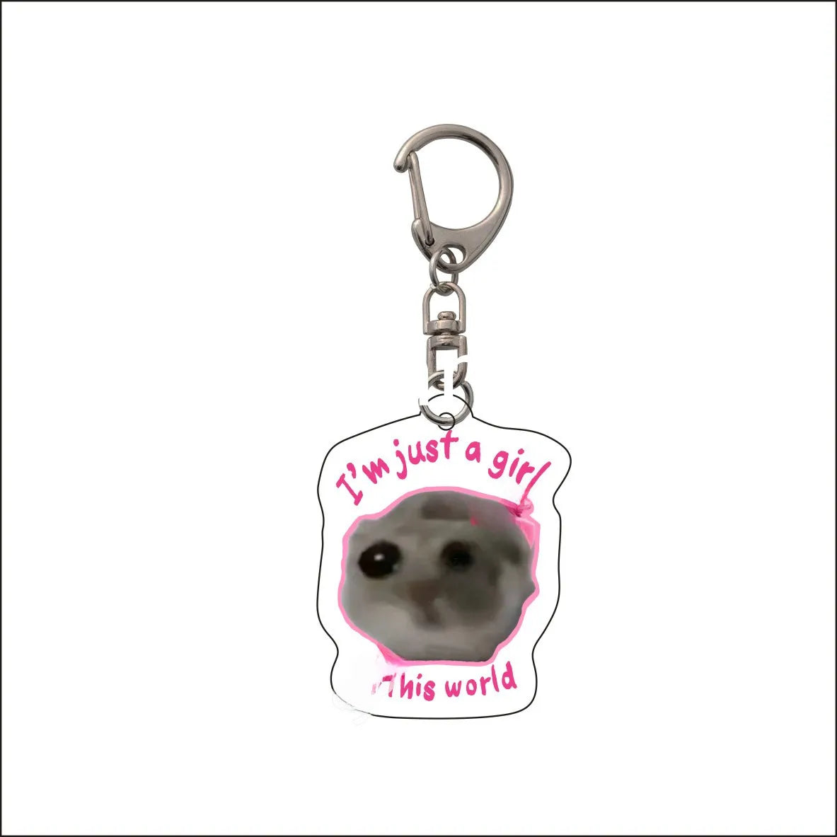 Hamster Keychains