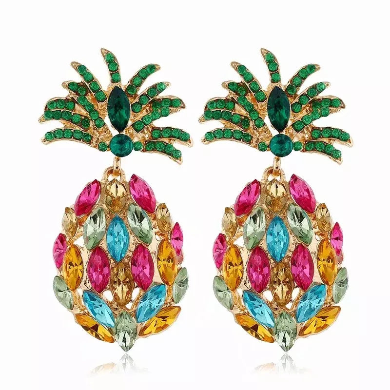 Pineapple on sale earrings target